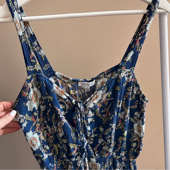 100% rayon summer flowey jumpsuit - Picture 1 of 10